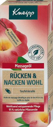 Massageöl Rücken & Nacken Wohl Kneipp