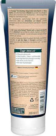 Reichhaltige Körpermilch Kneipp