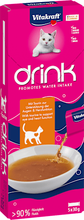 Nahrungsergänzung Katze drink Vitakraft