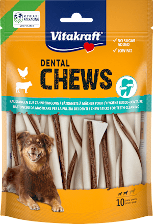 Hunde Kausnack Dental Chews mit Huhn & Rind Vitakraft