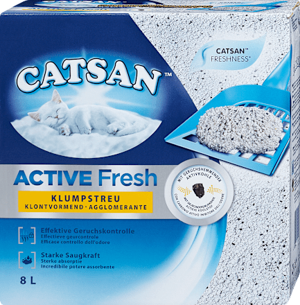 Katzenstreu Klumpstreu Active Fresh CATSAN