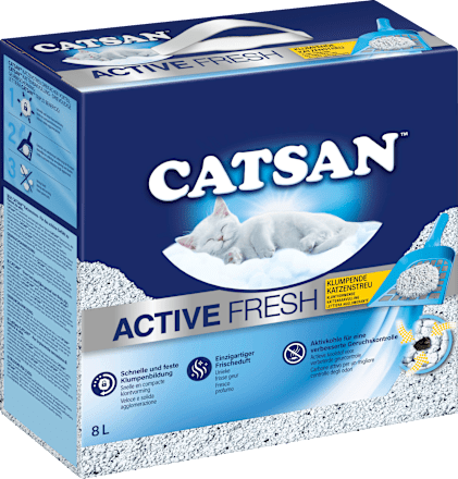 Katzenstreu Active Fresh Klumpstreu CATSAN