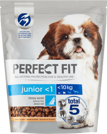 granule pro psy junior <1 s kuřecím masem PERFECT FIT