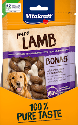 Hundeleckerli pure Lamb Bonas Vitakraft