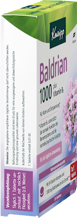 Baldrian 1000 Tabletten 30 St Kneipp