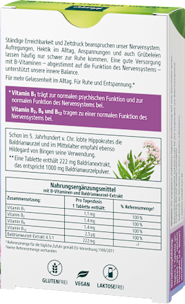 Baldrian 1000 Tabletten 30 St Kneipp