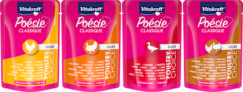 Nassfutter Katze Poésie Classique Poultry Choice Vitakraft