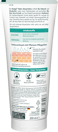 Bodylotion Hydro Aloe Vera Kneipp