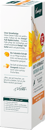 Krém na stvrdnutú kožu nôh  Kneipp