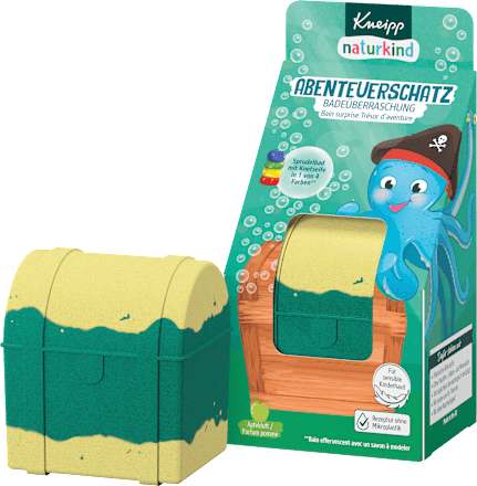 Kinder Badezusatz Sprudelbad Abenteuerschatz  Kneipp Naturkind