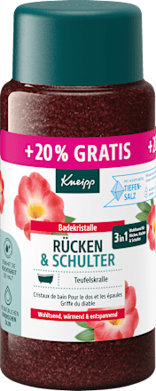 Badekristalle Rücken & Schulter Kneipp