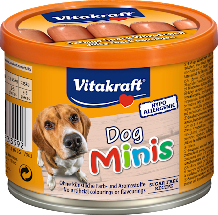 Mini klobasice Dog Minis Vitakraft