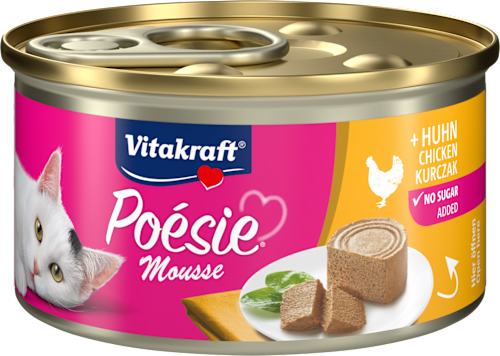 Mus mokra karma dla kota Poésie, kurczak Vitakraft