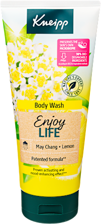 Sprchovací gél Enjoy Life May Chang, Lemon Kneipp