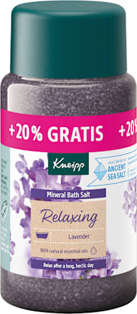 Kryształki do kąpieli z soli mineralnej Lawenda Relaxing  Kneipp