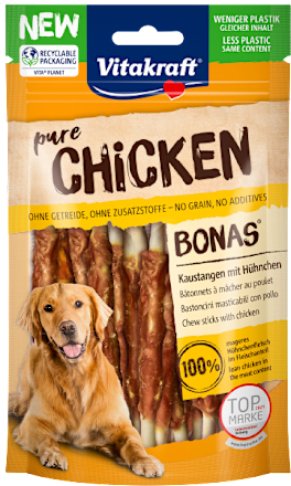 Snack per cane Chicken Bonas al gusto pollo  Vitakraft