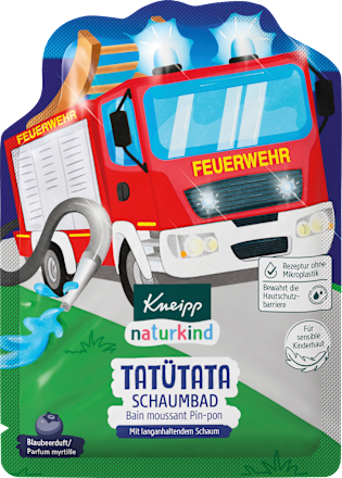 Penový kúpeľ Tatütata - policajt/hasič Kneipp Naturkind