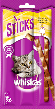 Katzenleckerli Sticks Huhn Whiskas