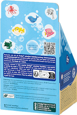 Kinder Badezusatz Badeüberraschung Unterwasserparty Kneipp Naturkind