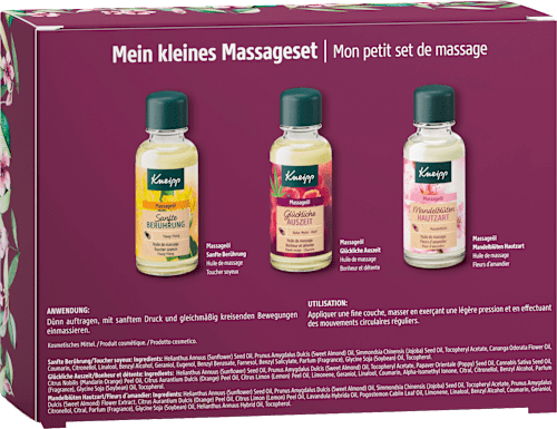 Geschenkset Mein kleines Massageset 3tlg Kneipp