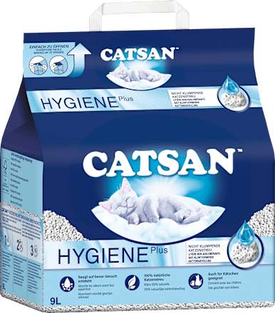 Katzenstreu Hygiene Plus, nicht klumpend  CATSAN