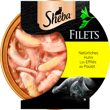 Nassfutter Katze natürliches Huhn  Sheba