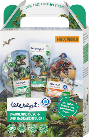 Geschenkset T-REX 4tlg tetesept: KIDS