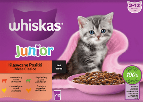 masový výběr ve šťávě 12x85g, Multipack Whiskas
