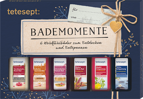 Geschenkset Bademomente 6tlg tetesept