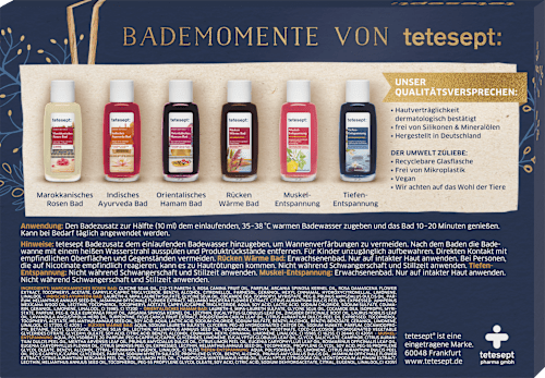 Geschenkset Bademomente 6tlg tetesept