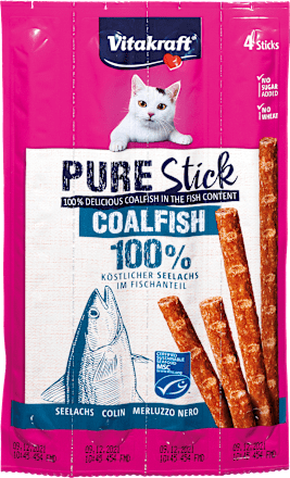 Dopolnilna hrana za mačke Pure Stick - aljaški polak Vitakraft