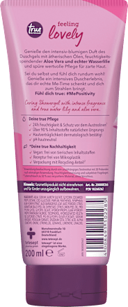 Duschgel feeling lovely, Wasserlilie & Aloe Vera true by tetesept