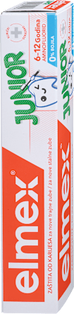 Zobna pasta Junior od 6 do 12 let elmex