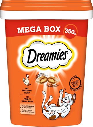 Katzenleckerli mit Huhn Mega Box Dreamies