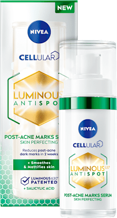 Pleťové sérum proti tmavým škvrnám po akné Cellular Luminous 630° Antispot NIVEA