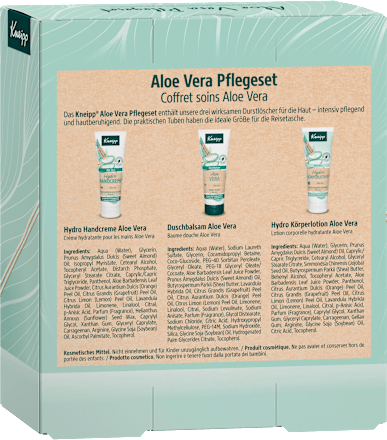 Geschenkset Aloe Vera 3tlg Kneipp