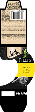 Nassfutter Katze mit Huhn Filets Sheba