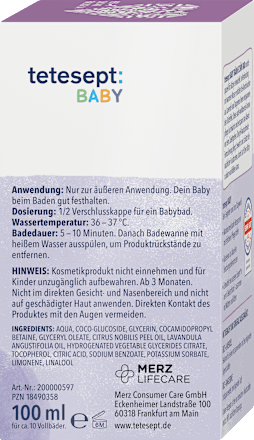 Baby Badezusatz Träum schön tetesept