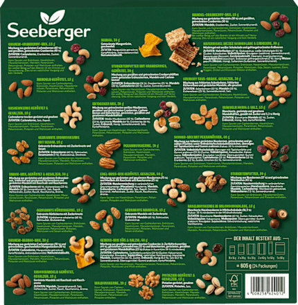 Adventskalender 2024, GeNuss - schöne Adventszeit Seeberger