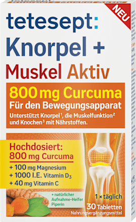 Knorpel + Muskel Aktiv Tabletten tetesept