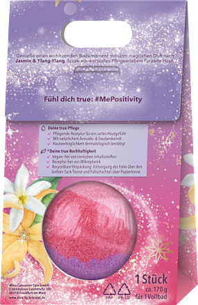 Geschenkset Ein Moment voller Magie, Sprudelball true by tetesept