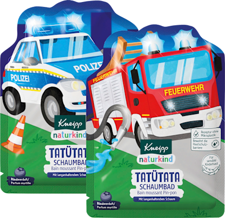 Penový kúpeľ Tatütata - policajt/hasič Kneipp Naturkind