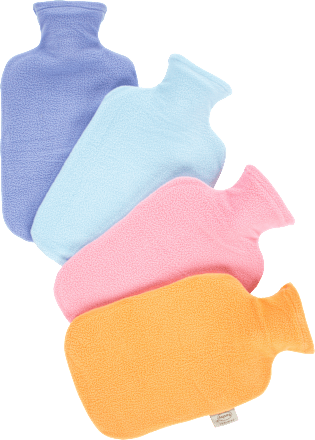 Wärmeflasche mit Flauschbezug 2l Fashy