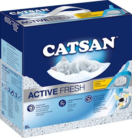Katzenstreu Active Fresh, klumpend CATSAN