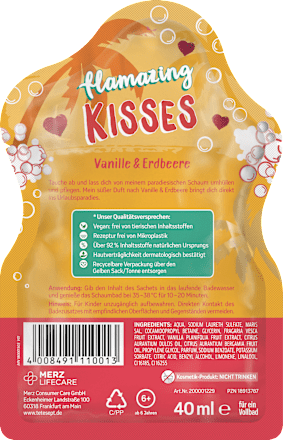 Schaumbad flamazing kisses tetesept