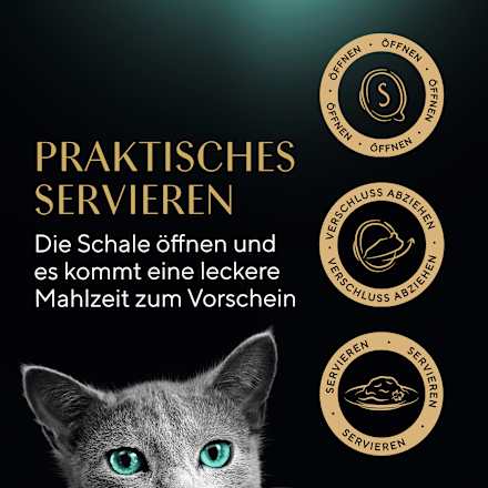 Nassfutter Katze mit Huhn Filets Sheba