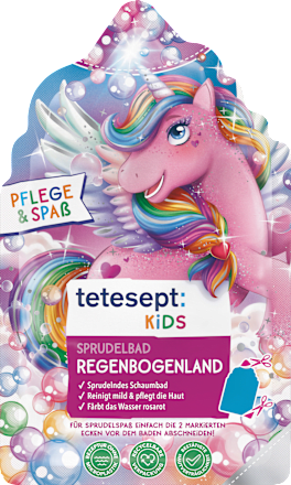 Schaumbad Sprudelbad Regenbogenland tetesept: KIDS