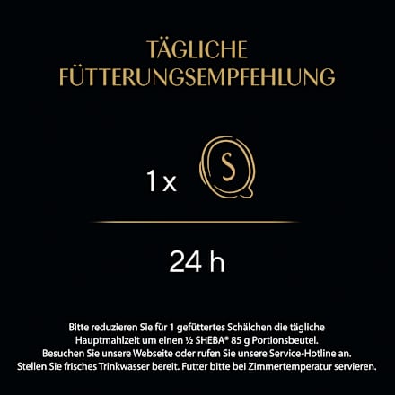 Nassfutter Katze Huhn Filets mit nachhaltigem Thunfisch Sheba