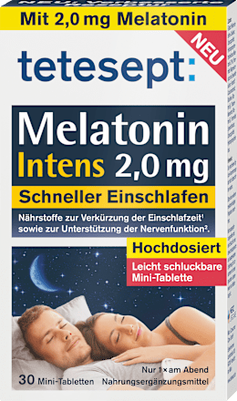 Melatonin Intens Mini-Tabletten tetesept