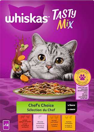 Nassfutter Katze Tasty Mix Chef's Choice Whiskas